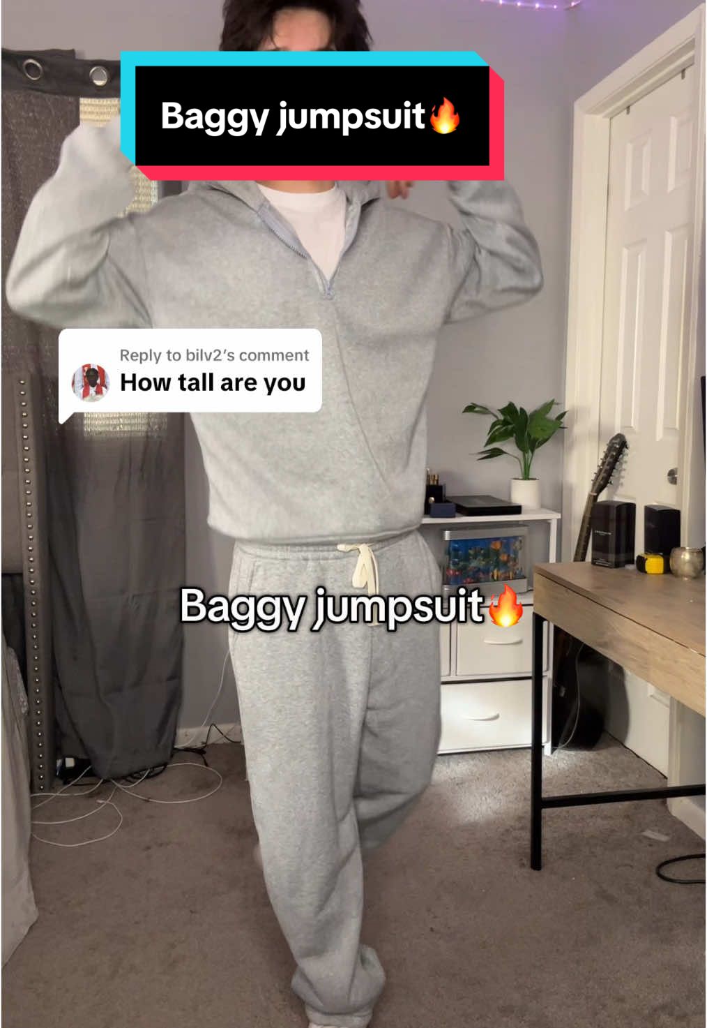 Replying to @bilv2 clean baggy sweatsuit🔥💯 #sweatsuit #jumpsuit #sweatpants #sweaters #sweaterweather #hoodieseason #baggypants #baggyclothes #baggyfit #baggyjeans #tracksuit #alucines📿🧿🙈 #alucines #alucin #alucines🤑📿 #belicones😈📿☘️ #belica #belicon #fresitas🍓 #giftideas #giftsforher #giftsforhim #giftsforboyfriend 