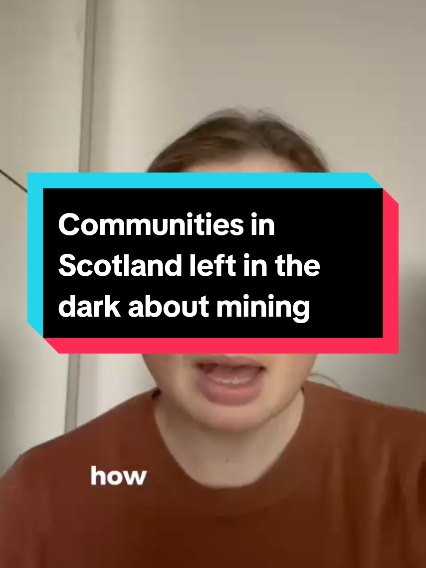 Communities in Scotland have been left in the dark about mining companies exploring for transition minerals. Certain minerals are needed for the move away from oil and gas, but for this to be done fairly, communities must be consulted. Come to our webinar to find out more, visit foe.scot/events to sign up #activism #solidarity #climate #mining #climatejustice #justtransition 