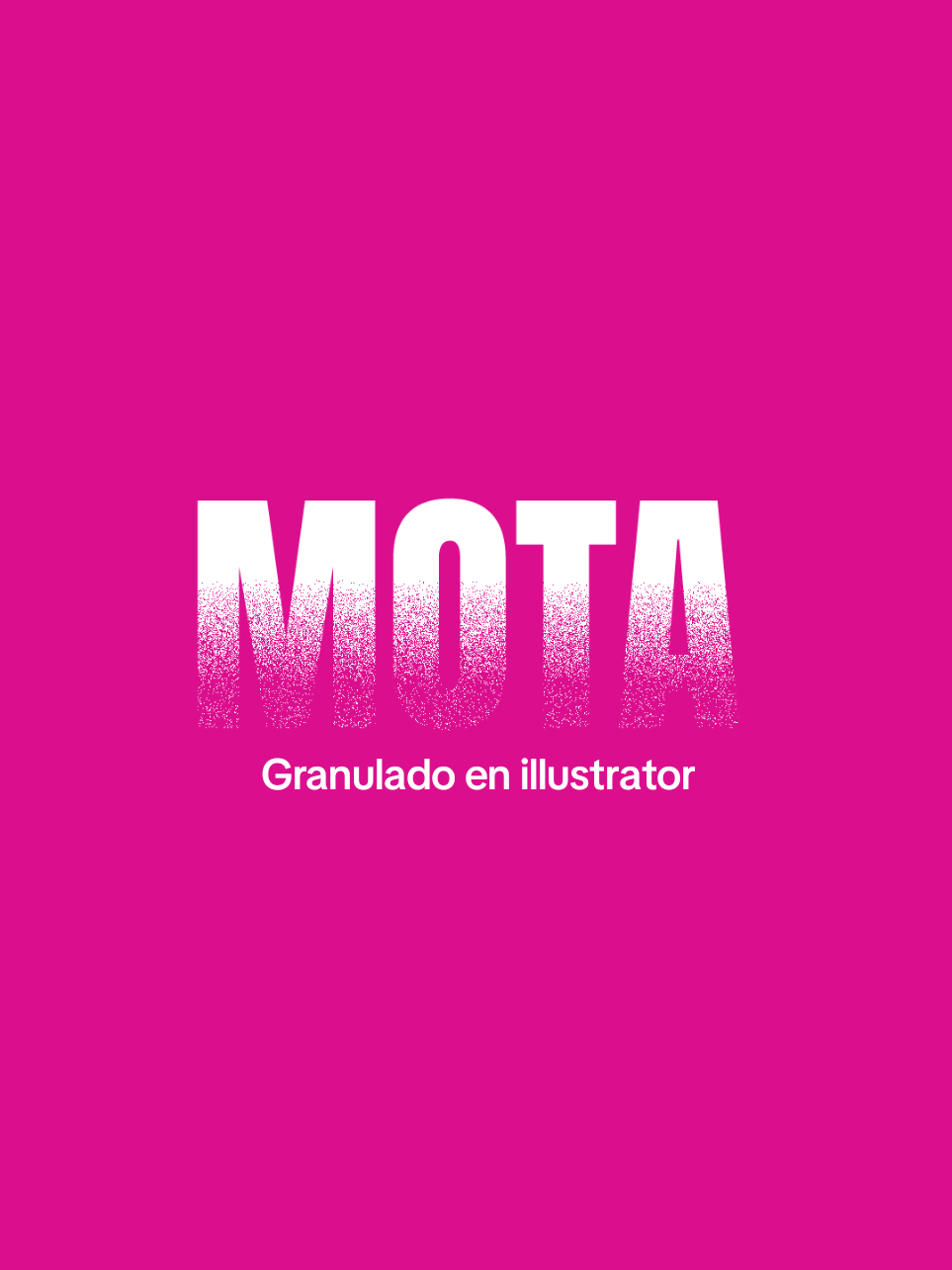 Aprende a hacer letras con un efecto granulado en Adobe Illustrator💁🏻‍♀️🩷 #adobetutorial #adobeillustrator #diseñografico #diseño #graphicdesign #diseñodeletras 