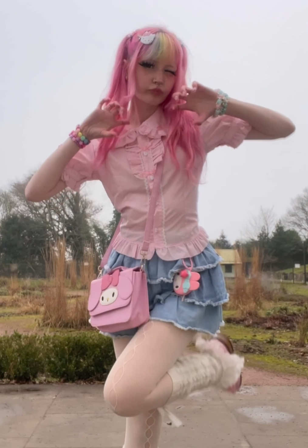 hello~ 🍬🧁 #jfashion #jojifuku #harajuku #cutecore🎀🦴🍮🐾