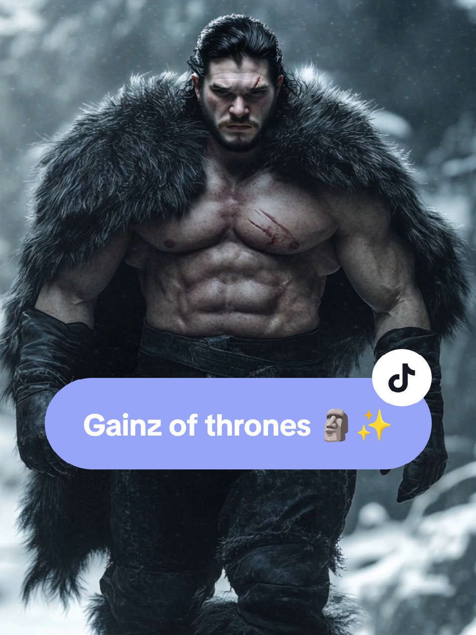 Gainz of thrones 🗿🗿 #bodybuilding #edit #midjourney #gameofthrones 