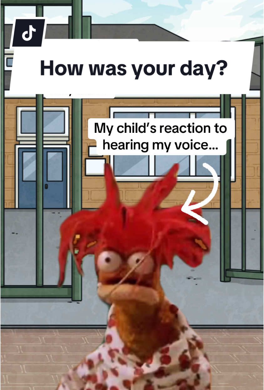 What is your child’s reaction? #ParentLife #KidsAreMysterious #HowWasSchool #ClassicKidResponse #ParentMemes #AskAndGetNothing #CommunicationStruggles#Meme #MemeCut #memenatal 