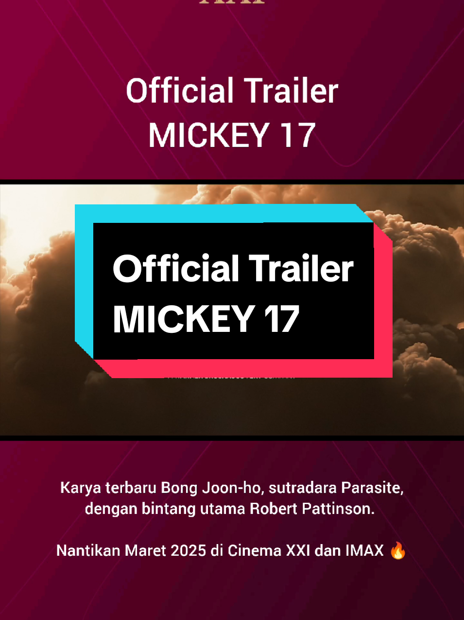 Mickey Barnes, berjuang hingga akhir. Tonton MICKEY 17 segera di Cinema XXI dan IMAX! @warnerbrosid #mickey17 #robertpattinson #CinemaXXI 