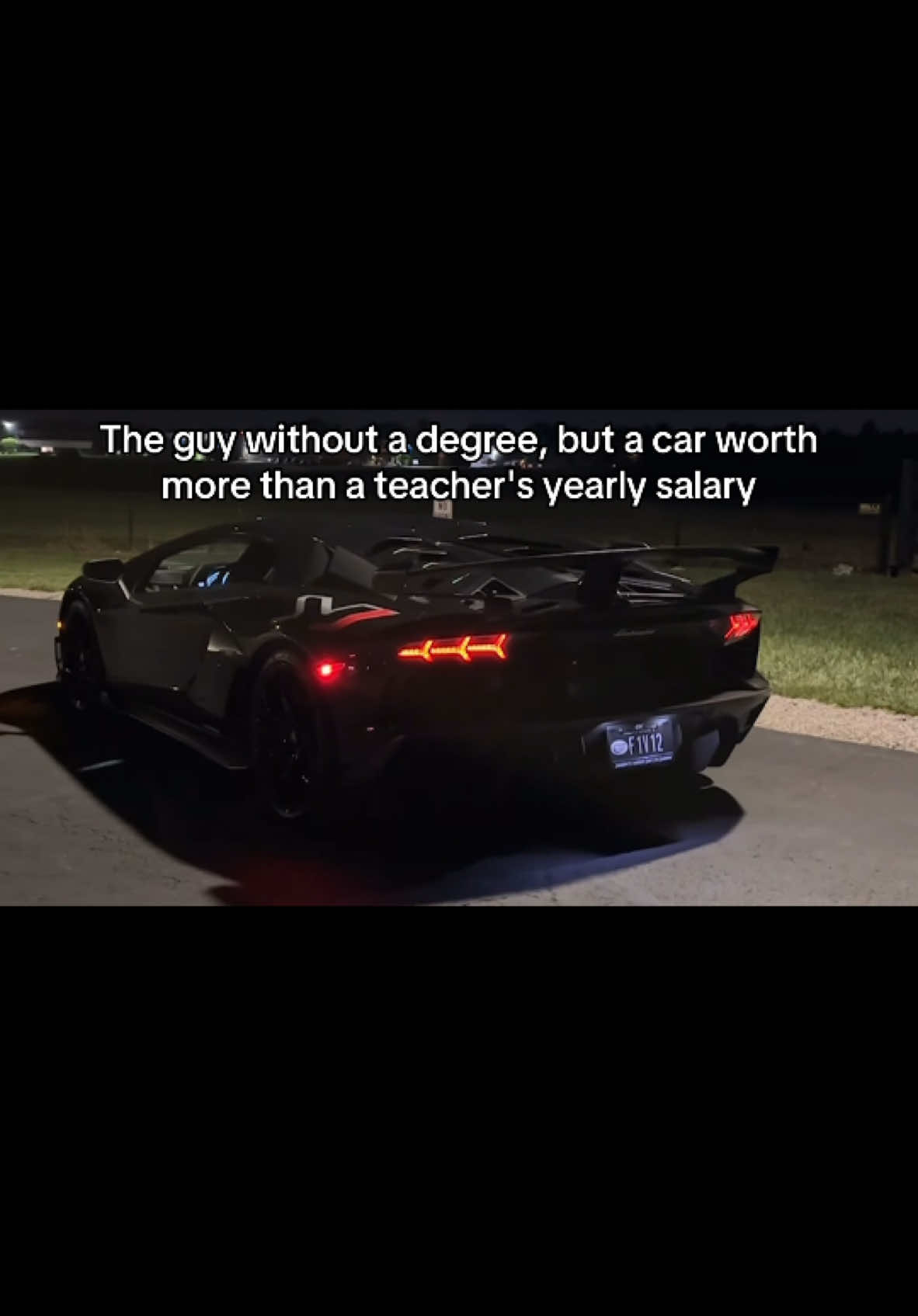 1 month free trial in bio #lamborghini #svj #gintani #degree #salary #money #success 