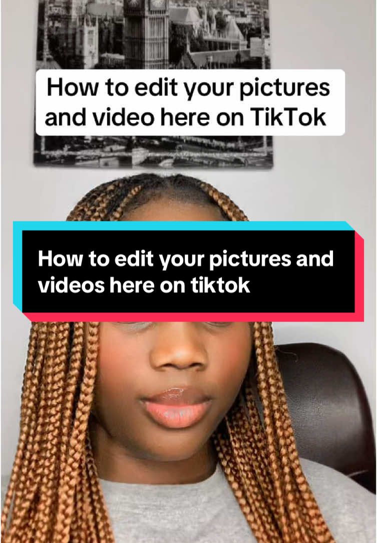How to edit your pictures here on tiktok#creatortips #tiktoktutorials #newontiktok #tiktokbeginners #coachqueenzoe #flourishoduma 