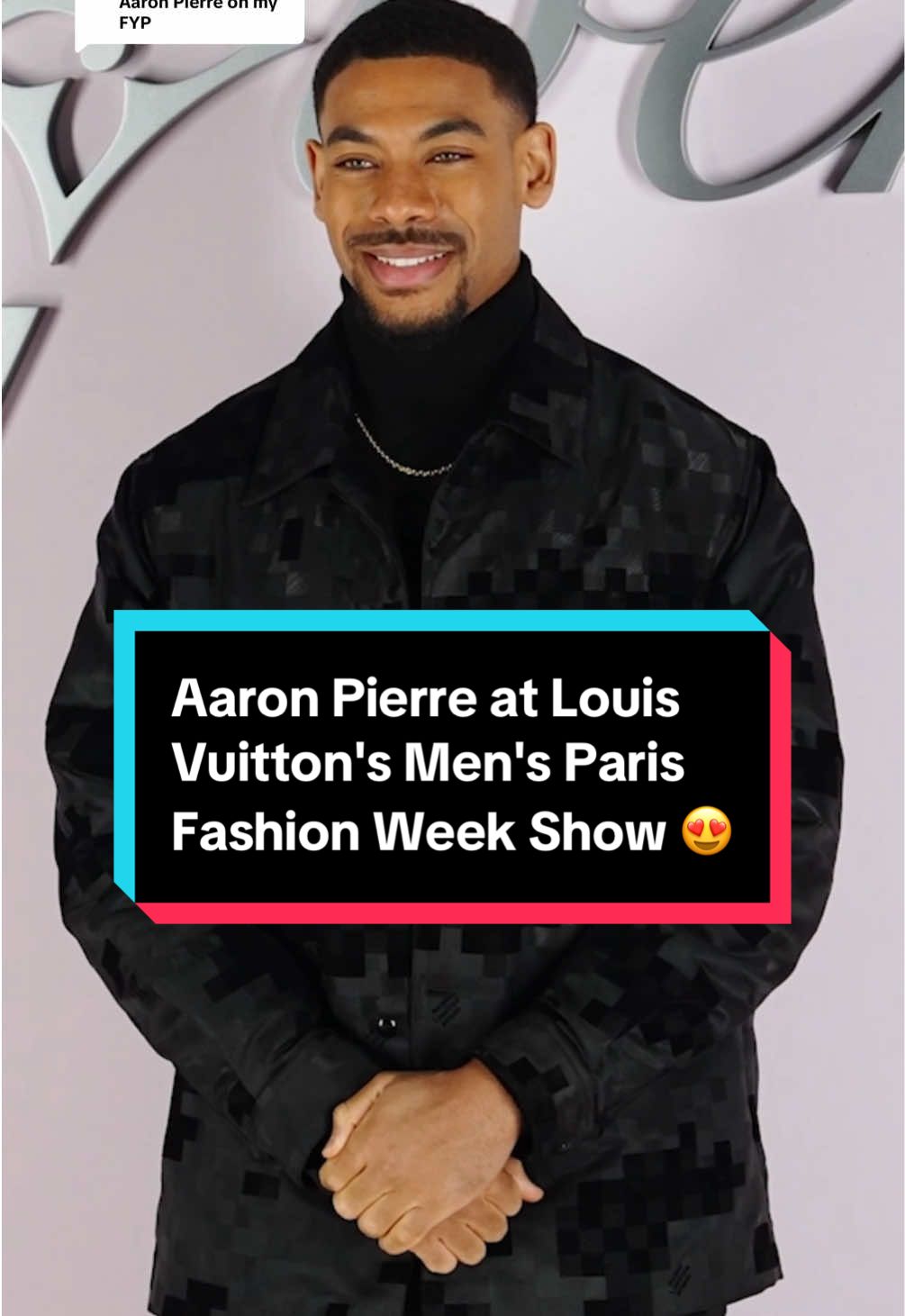 Replying to @Mama Maria There can never be too much #AaronPierre on anyone’s feed. 🫶 #ParisFashionWeek #LouisVuitton #RedCarpet #Mufasa #RebelRidge #Lanterns 