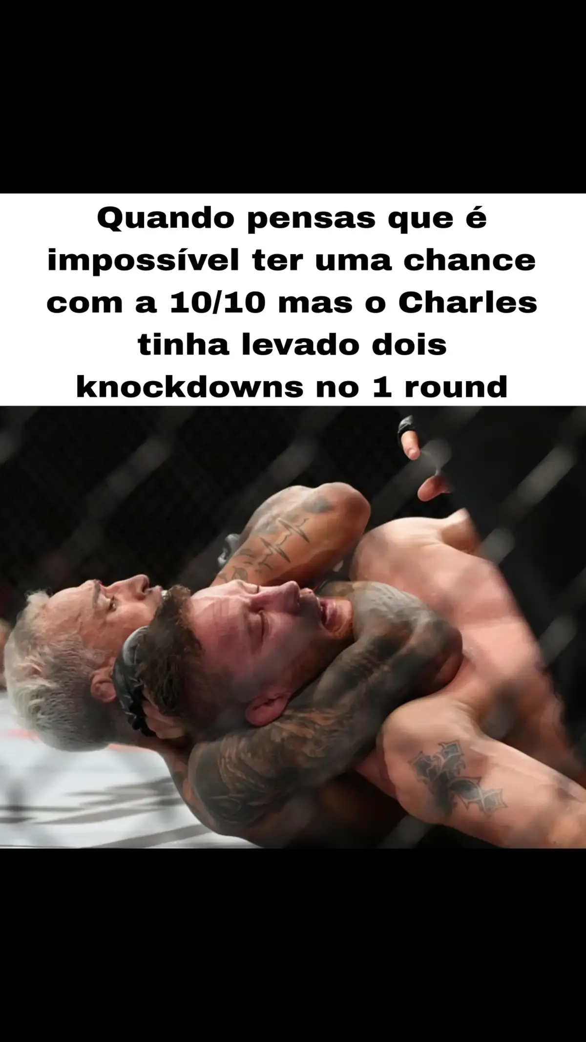 Gaethje entrou na porrada!