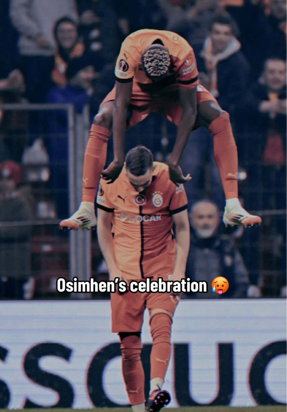 Osimhen’s jump 😳🤯 #UEL #Galatasaray 