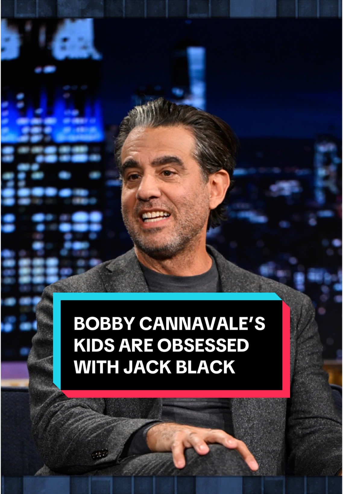 Bobby Cannavale’s kids are obsessed with @Jack Black! #FallonTonight #TonightShow #BobbyCannavale #JackBlack 