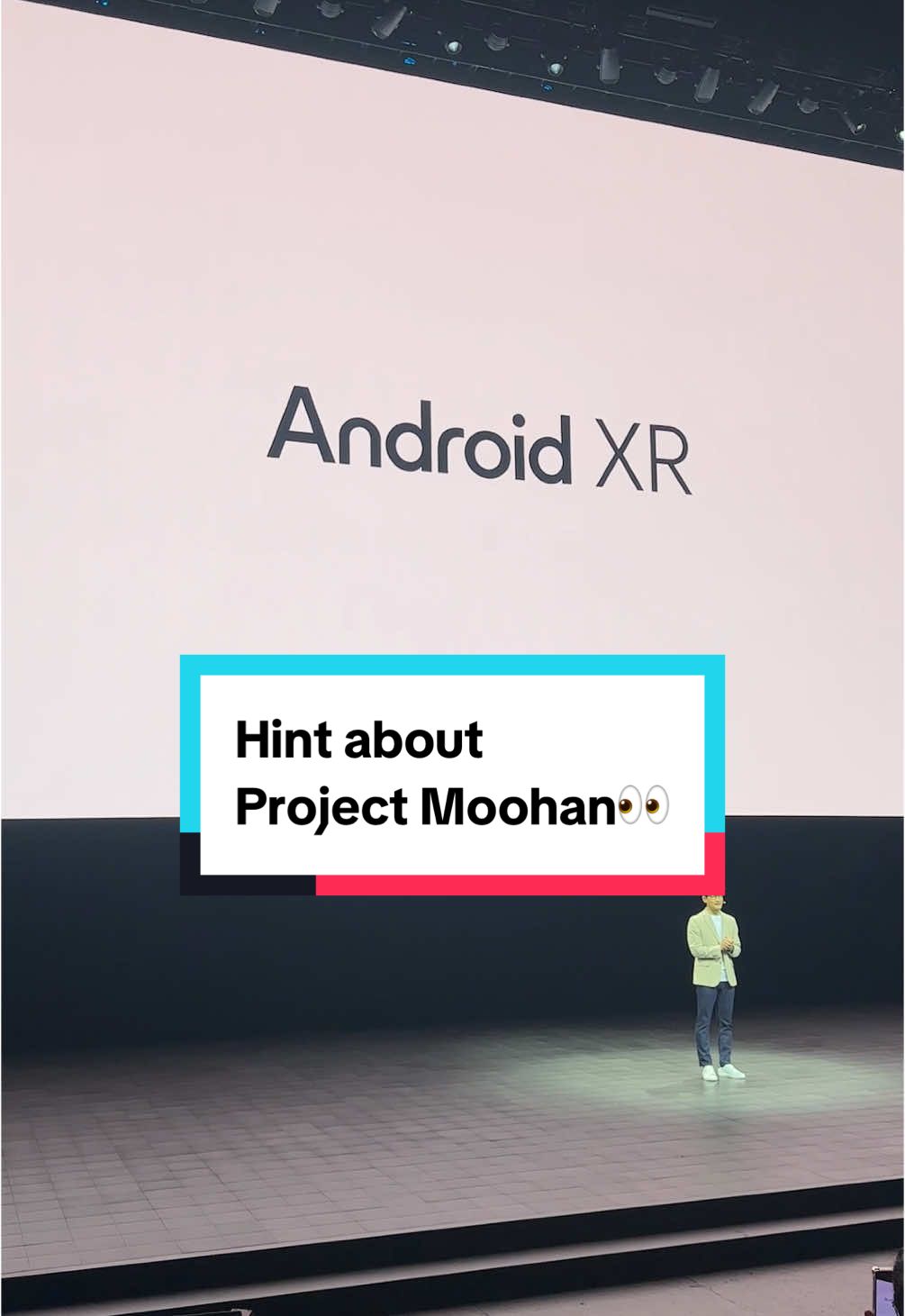 Whoa, a hint about Project Moohan, Samsung's upcoming Android XR goggles. Samsung is saying that the XR experience will rely upon multi-modal AI, just like the features coming to Gemini Live on the Galaxy S25.  #androidxr #projectmoohan #galaxyunpacked #samsung #techtok 