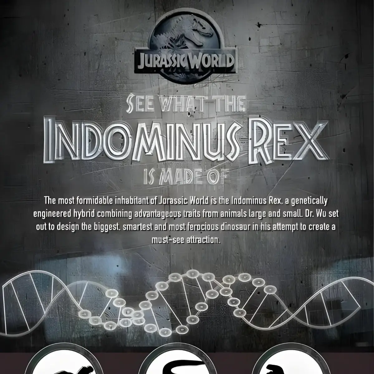 #indominusrex #jurassicworld #scary #creepy #dinosaur #foryou #foryoupage #fypシ #fypage #trend #viralvideo 