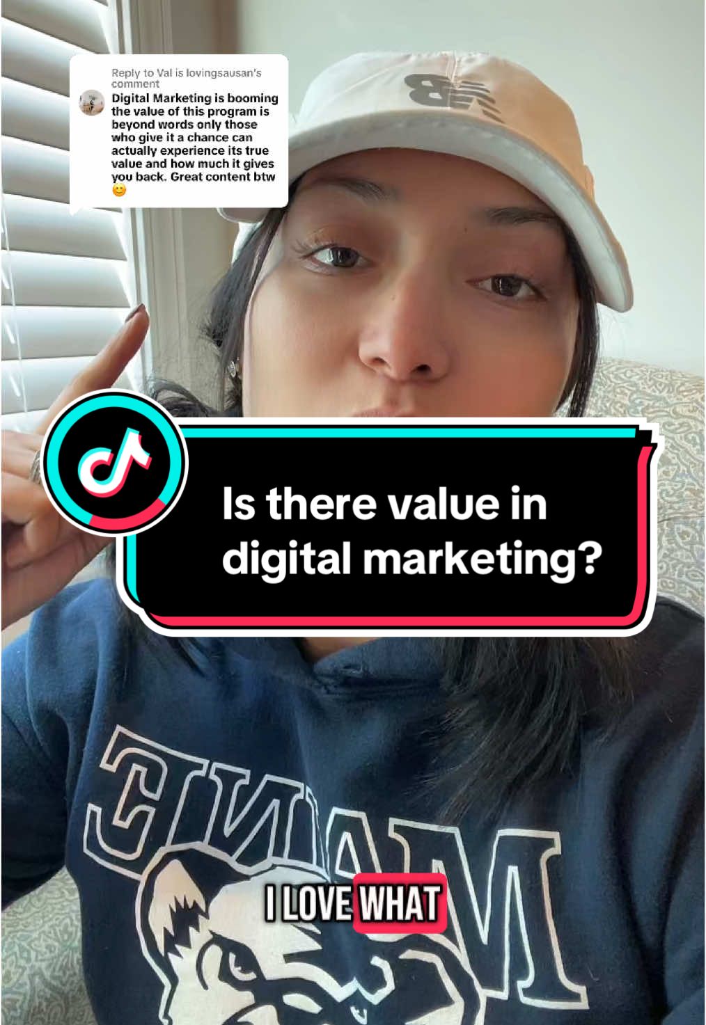 Replying to @Val is lovingsausan  Is there value in digital  marketing? #onlinebusiness #digitalmarketing #earnmoneyonline #workfromhome #parents #sahm #MomsofTikTok 