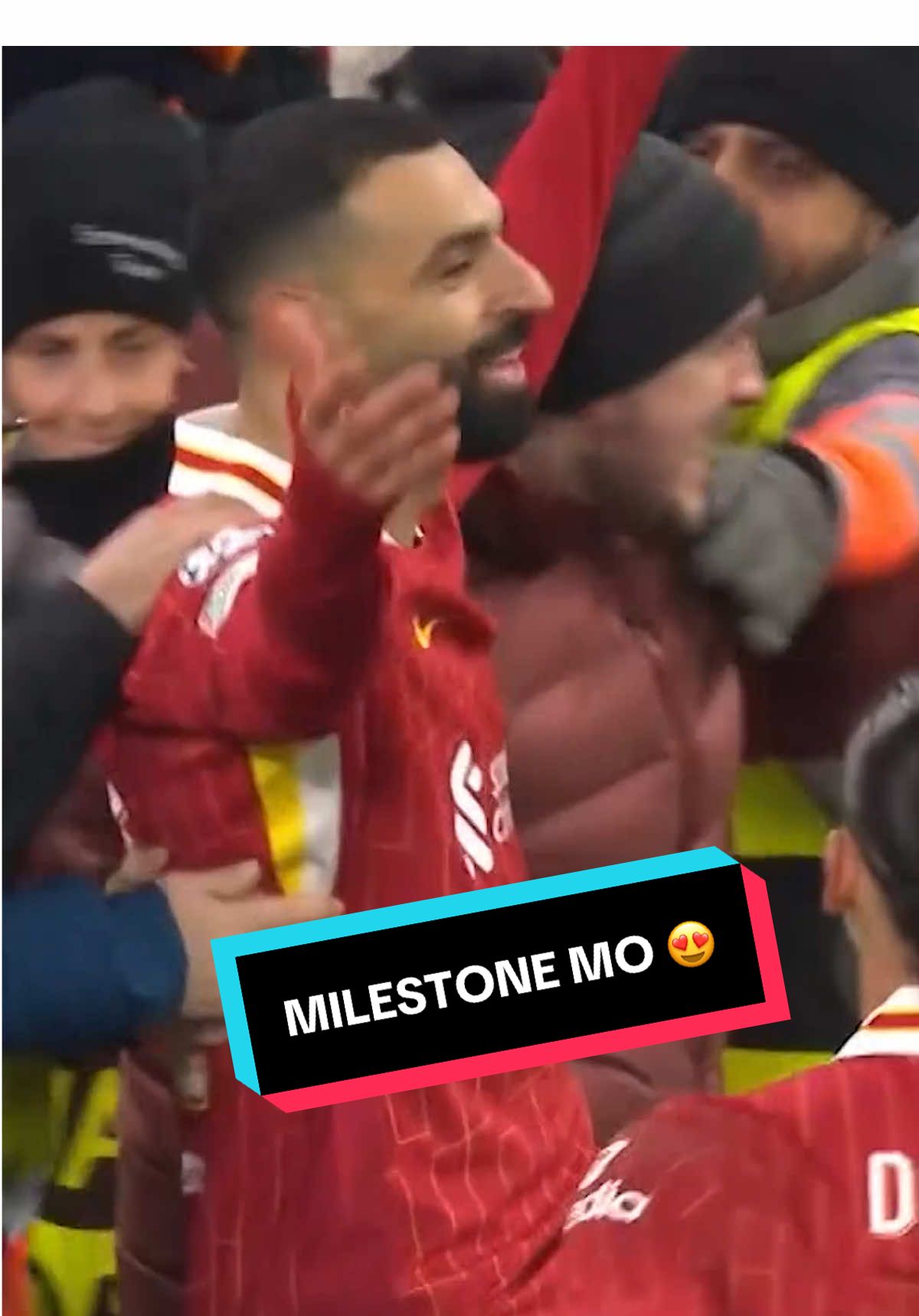 Mo’s 50th European goal for the Reds 😍 #lfc #liverpool #ucl 