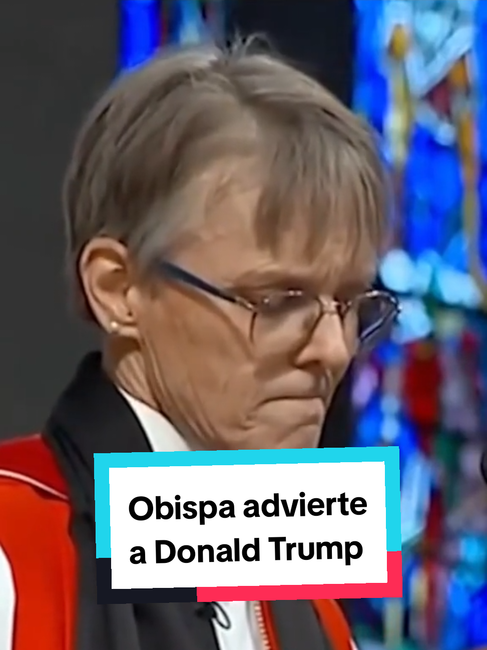 ⚠️ Durante un servicio de oración en la Catedral Nacional de Washington, la Obispa Marianne Edgar Budde, aprovechó la presencia de Donald Trump para dar una advertencia y pedirle que fuera compasivo con sus electores, específicamente nombrando a personas LGBTQ e inmigrantes. 🚧Ante esto, el presidente electo de Estados Unidos, publicó mediante su cuenta de Threads una crítica hacía las declaraciones, indicando que en fue descortés y su tono era 