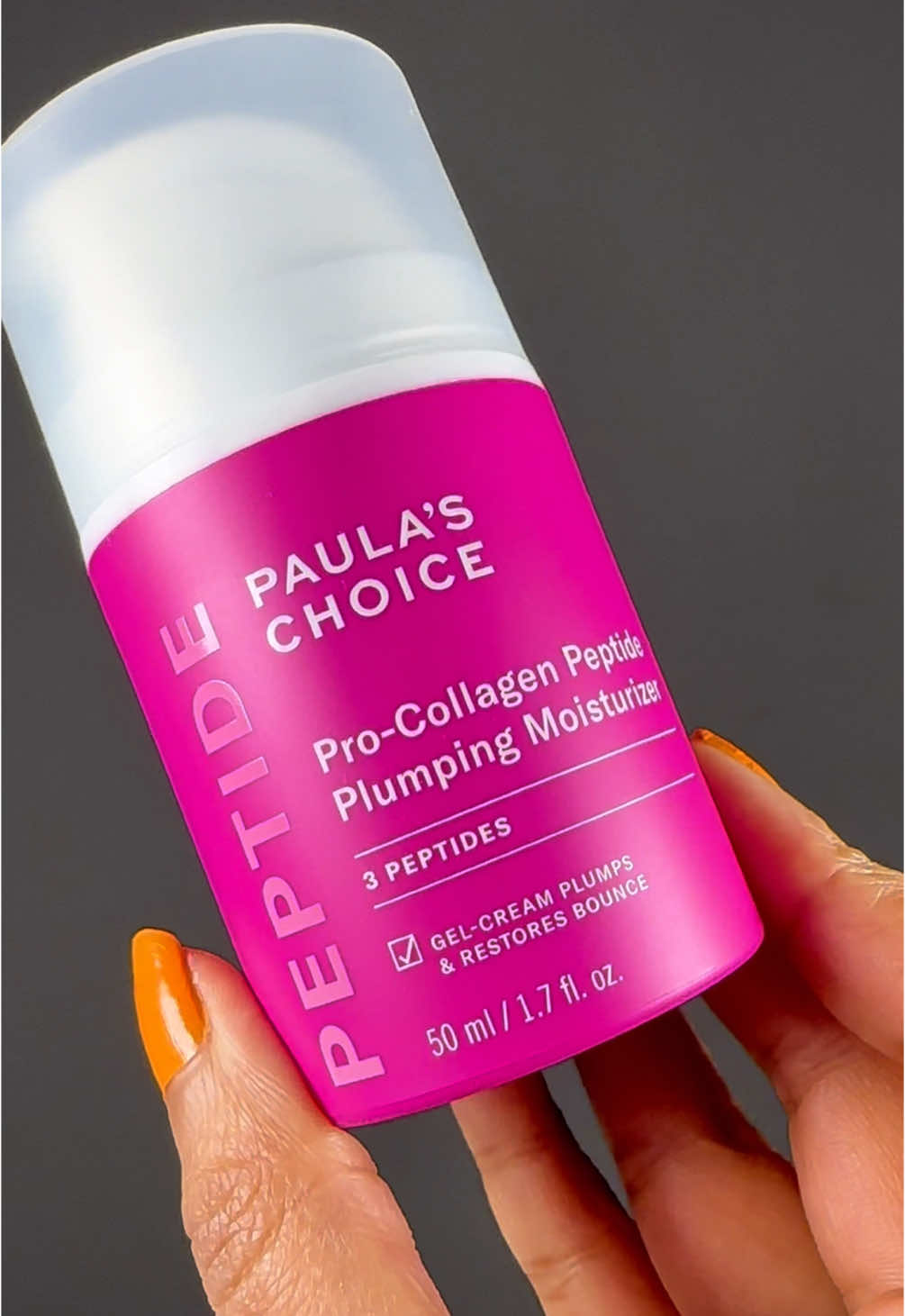 Secret to a firmer, more radiant glow 💞✨🫶 💞The Pro-Collagen Peptide Plumping Moisturizer from @paulaschoice is designed to hydrate and firm the skin while targeting fine lines and loss of elasticity.  💞Packed with peptides, amino acids, and other skin-replenishing ingredients, it aims to promote collagen production and plump the skin for a smoother and more youthful appearance. #paulaschoice #procollagenmoisturizer #skincareroutine #HydratedSkin #plumpskin #antiaging #PeptidePower #GlowingSkin #CollagenBoost #skincarelover @Paula’s Choice 
