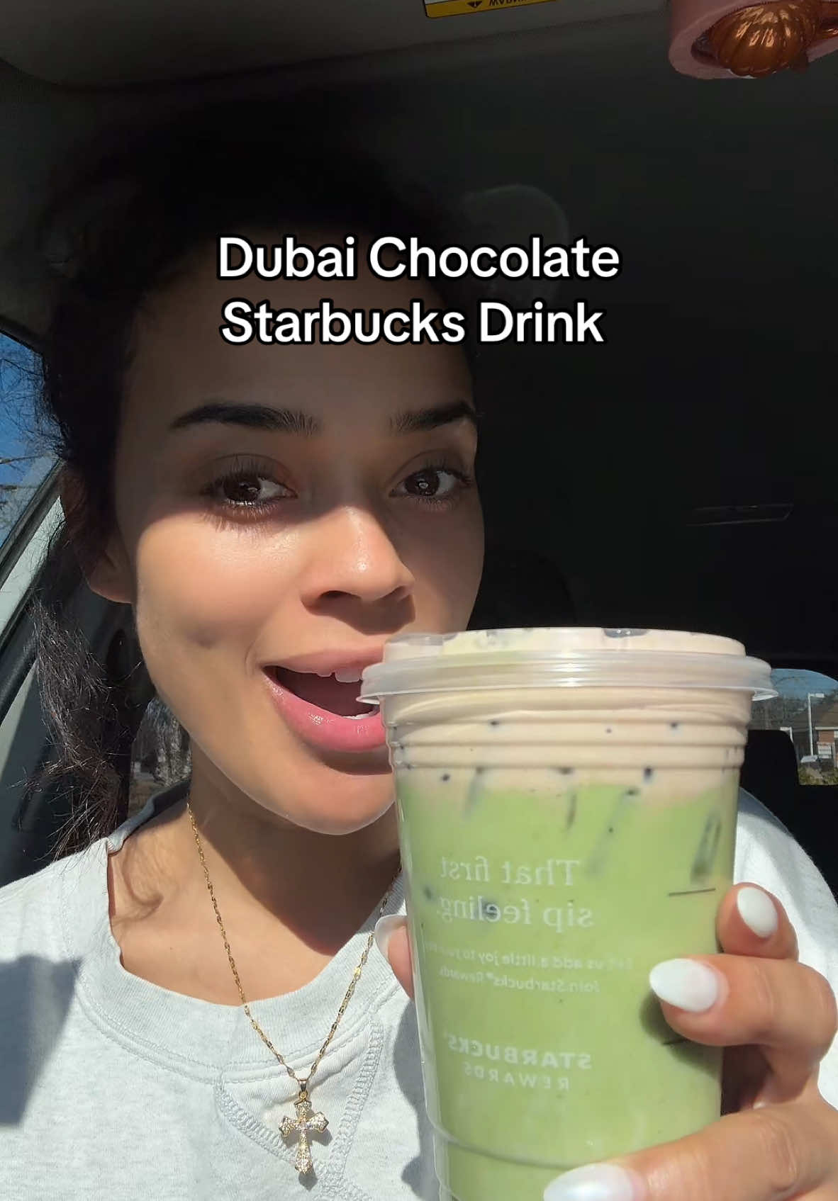 Chocolate, but Dubai chocolate drink #dubaichocolate 