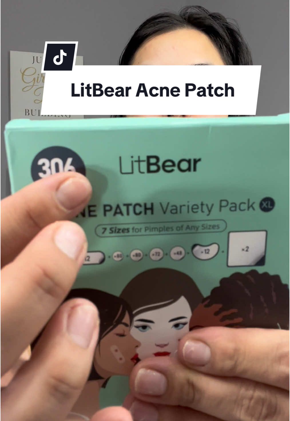 Currently giving half to my teenagers and she loves them too! #pimplepatchesonmyface #tiktokshopjumpstart #pimplepatch #litbear #pealandreveal 