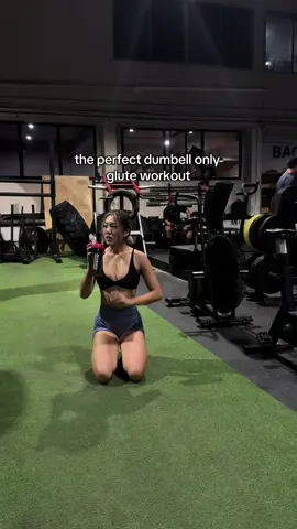 EASY GLUTE DUMBELL WORKOUTS!! SAVE FOR LATER #fyp #workout #gym #gymgirl #gymgirlsoftiktok #dumbellworkout #gluteworkout #legday #workouttutorial #gymmotivation #Fitness #fitnessmotivation 