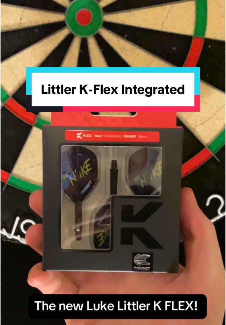 Luke’s new K Flex dart flights!!! 🚨#darts #lukelittler #dartscommunity 