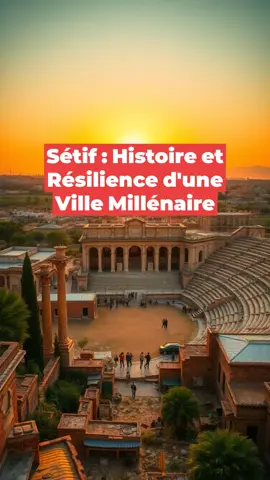 Sétif : Histoire et Résilience d'une Ville Millénaire 🏛️🇩🇿 Sétif a-t-elle été la clé de l'essor de l'Algérie ?  #sétif #algeria #culture #histoire #terredalgerie 