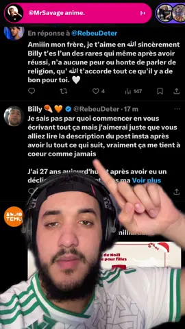 Billy qu’ الله le préserve sincèrement 🤍🫂 #billy #rebeudeter 
