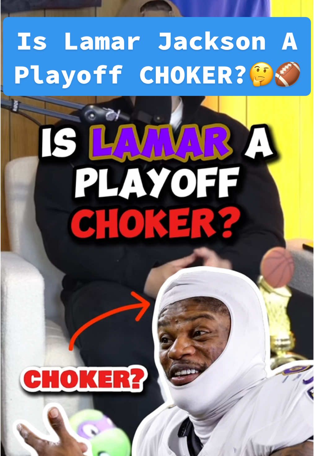 Is Lamar Jackson A Playoff CHOKER?🤔🏈 #lamarjackson #baltimoreravens #NFLPlayoffs #NFL #nflfootball #nflreaction #nflnews #markandrews #nfldebate #nflrankings #nfltiktok #fypnfl #fyp