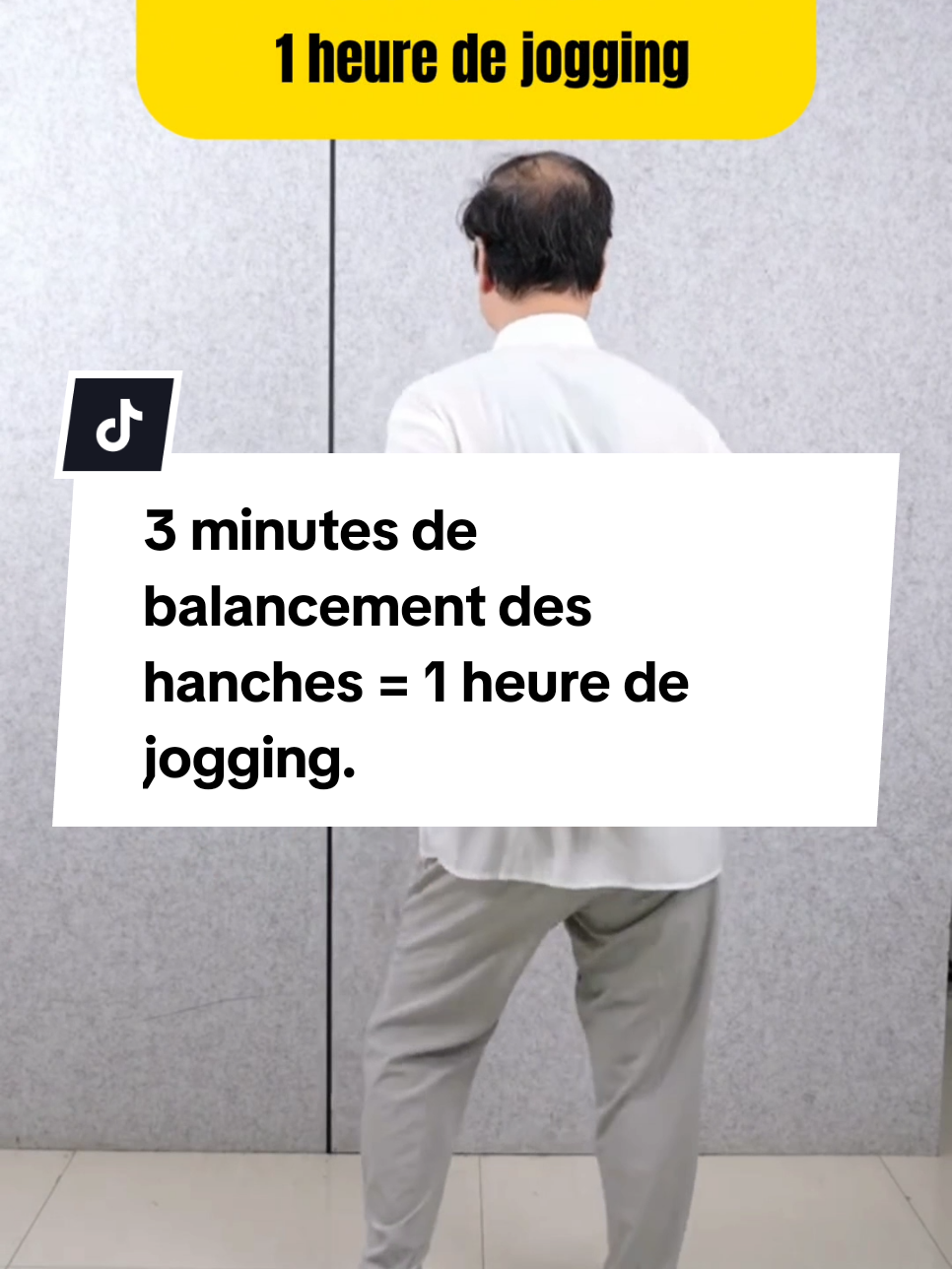 3 minutes de balancement des hanches = 1 heure de jogging. Suivez Zu Yi Tang pour une vie saine sans détours.