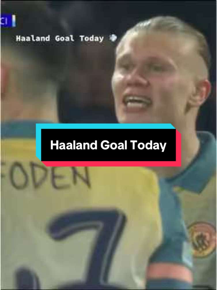 Erling Haaland Goal Today 🔥 #haaland #mancity #capcut #football #erlinghaaland #goal #celebration #championsleague #machestercity #Soccer #footballtiktok #footy #pag #parissaintgermain #grealish #fyp 