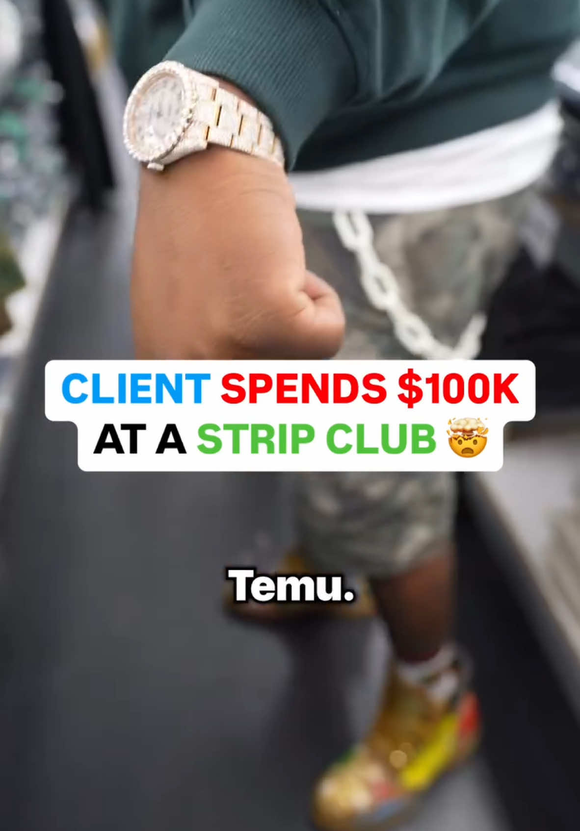 $100K at the club 🤑🤑