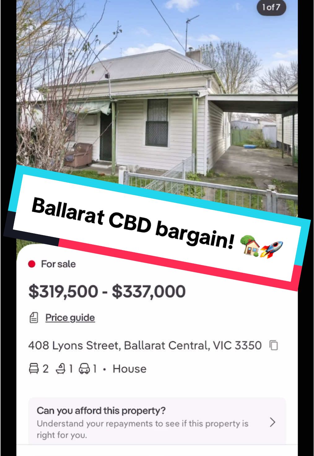 A bargain in Ballarat CBD! Don’t miss out 🏡🚀 . . . #investment #property #investmentproperty #investmentproperties #propertyinvestment 