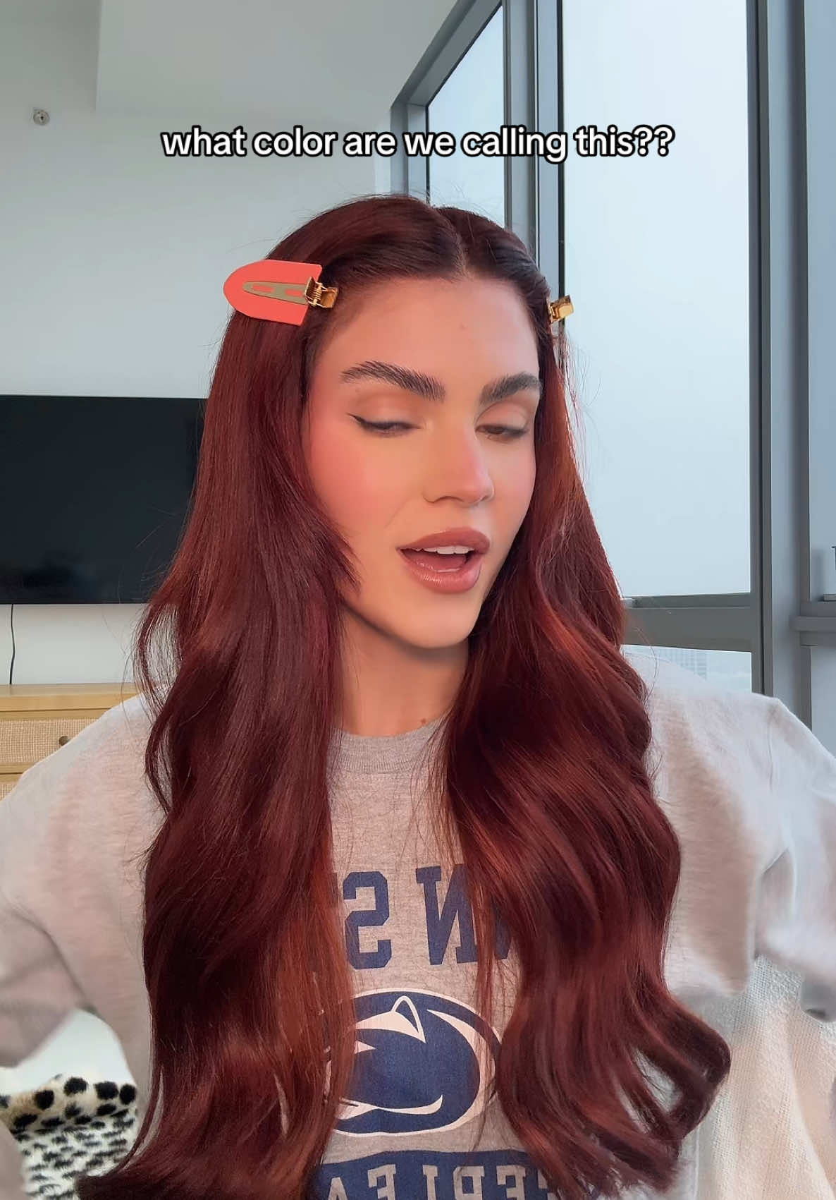what are we calling this hair color?? i feel like cherry cola??