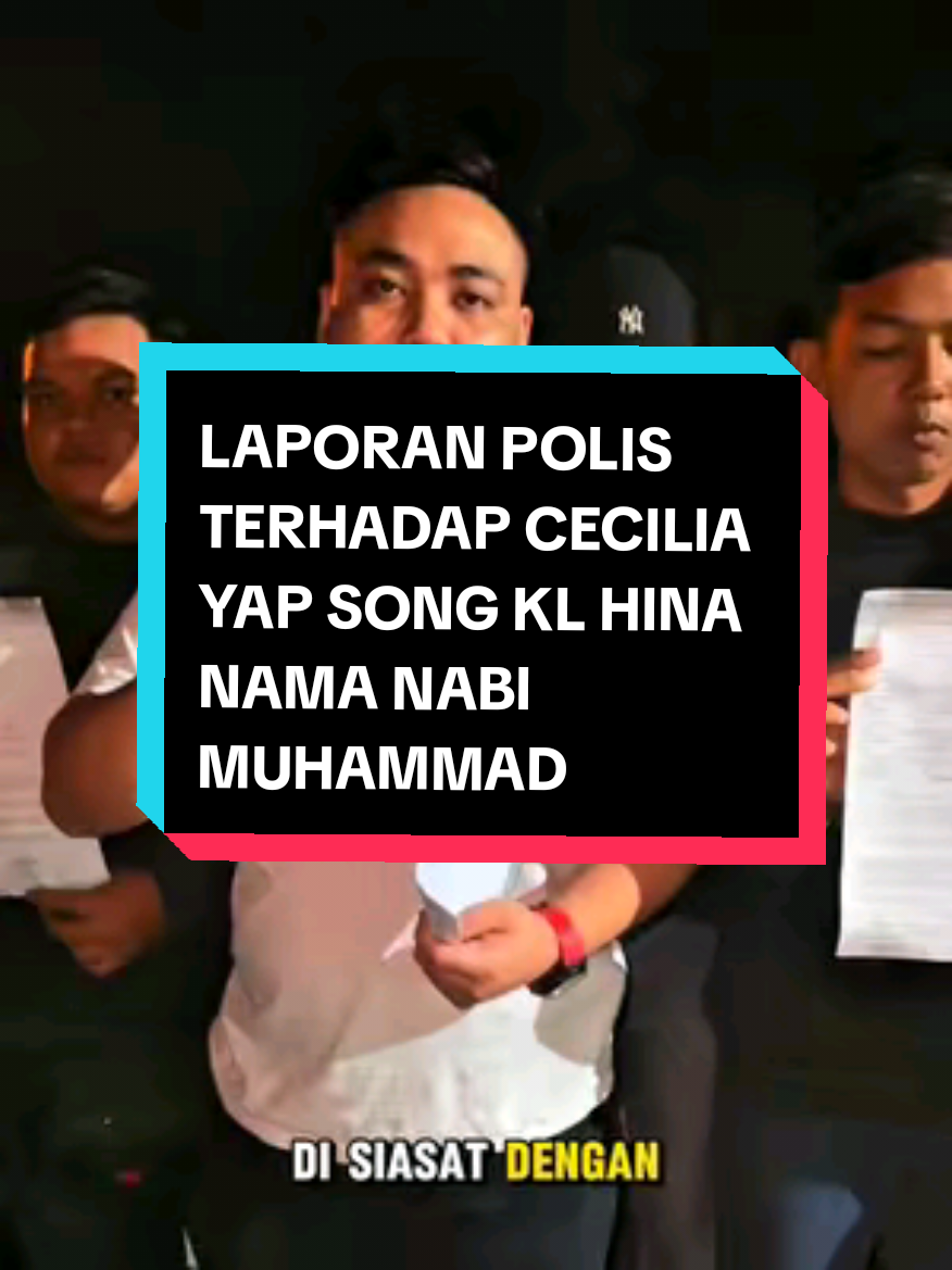 LAPORAN POLIS ISU MENGHINA ISLAM TERHADAP CECELIA YAP SONG KL OLEH BERSATU BAHAGIAN KEPALA BATAS