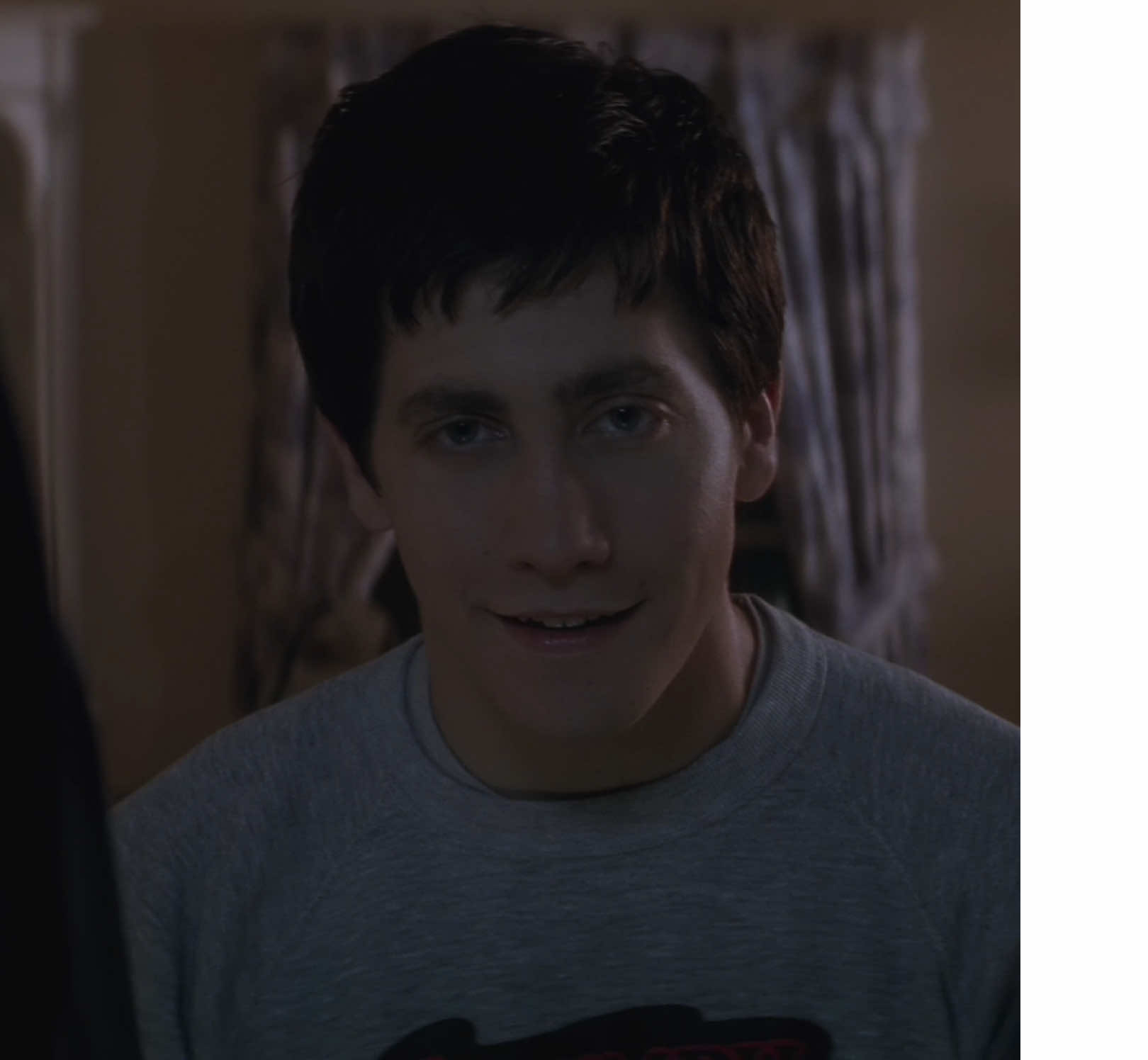 lol his goofy smile #donniedarko #jakegyllenhaal 