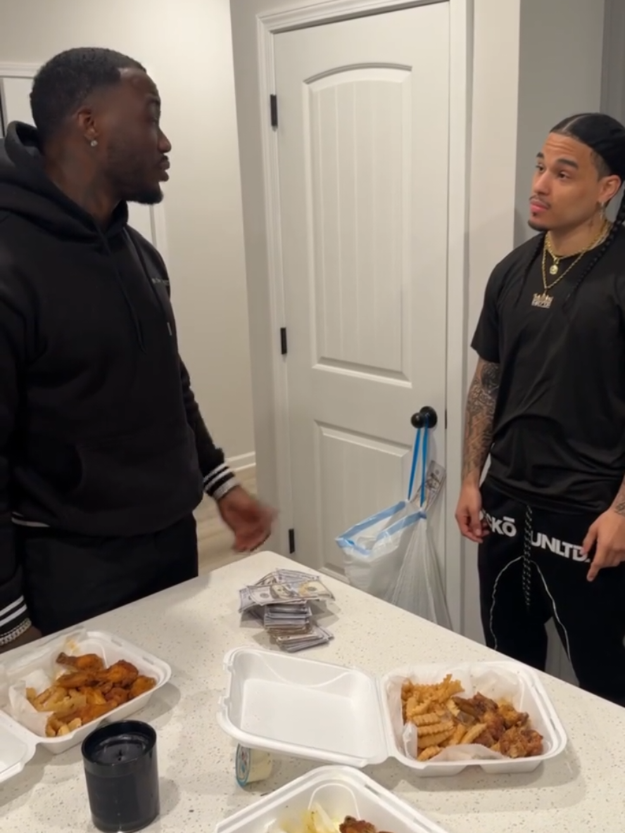 James checks Melisa's brother about his money!