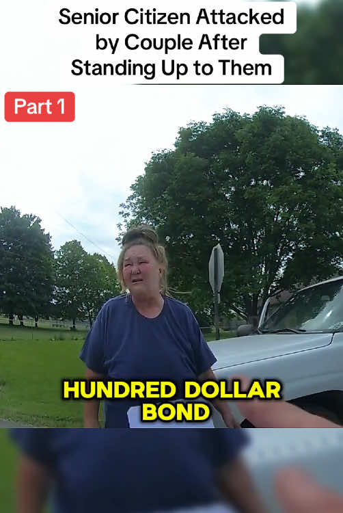 Senior Citizen Attacked by Couple After Standing Up to Them #copsoftiktok #policeofficer #copsontiktok #lawenforment #viralvideo #fyp #arrest 