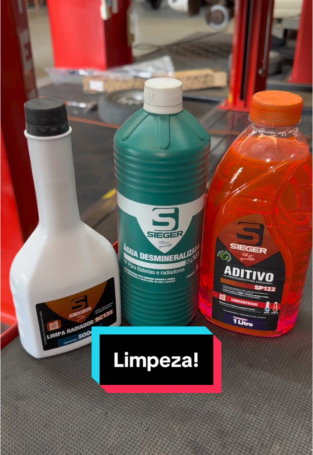 Limpeza do sistema de arrefecimento ✨ #siegerchemical #motor #motores #mecanico #mecanica #carro #carros #oficinamecanica 