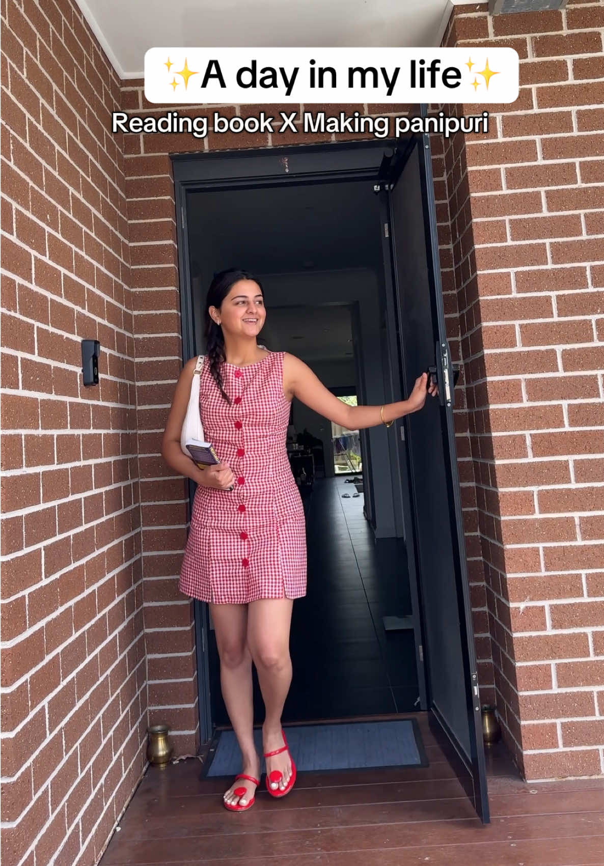 It is my first book and I am so excited for myself!🥹🥳 #fyp #reshasapkota #nepali #nepaliinaustralia #OOTD #diml #adayinmylife #solocoffeedate #readingbooks #panipuri #tulsi #indoorplants 