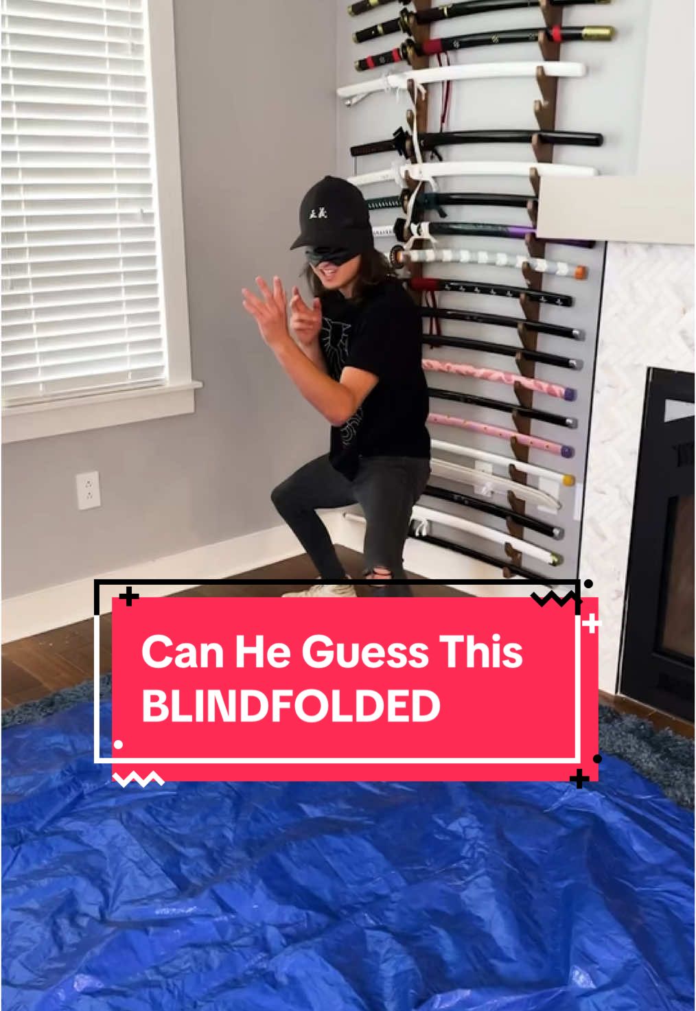 Can He Guess These? #guess #blindfold #blindguess #cool #skates #interesting #randomcontent 