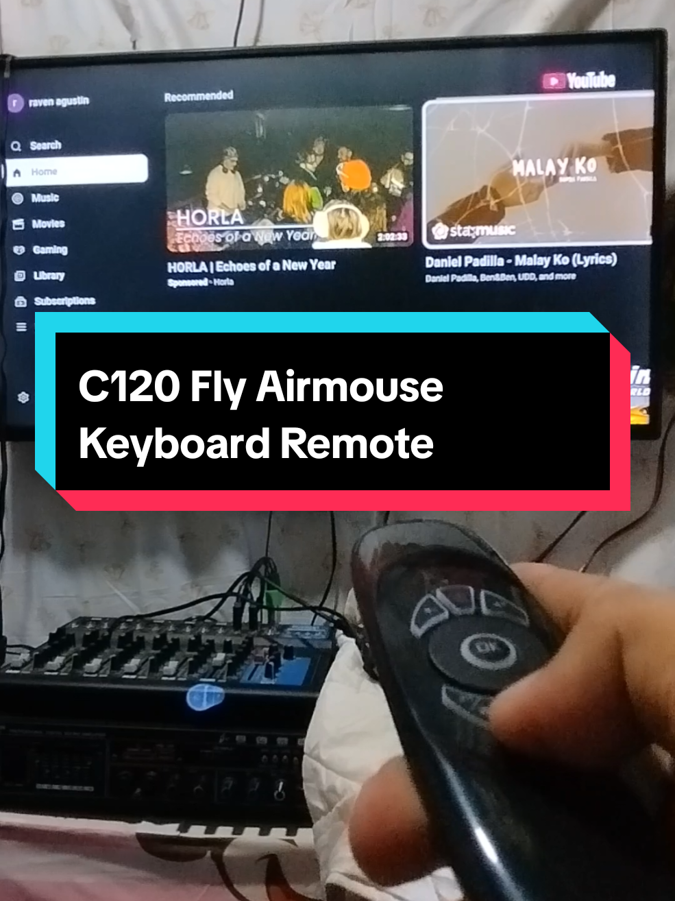 C120 Fly Airmouse Keyboard Remote for Smart tv.  #universalremote #airmousekeyboard #airmouseremote #remote 
