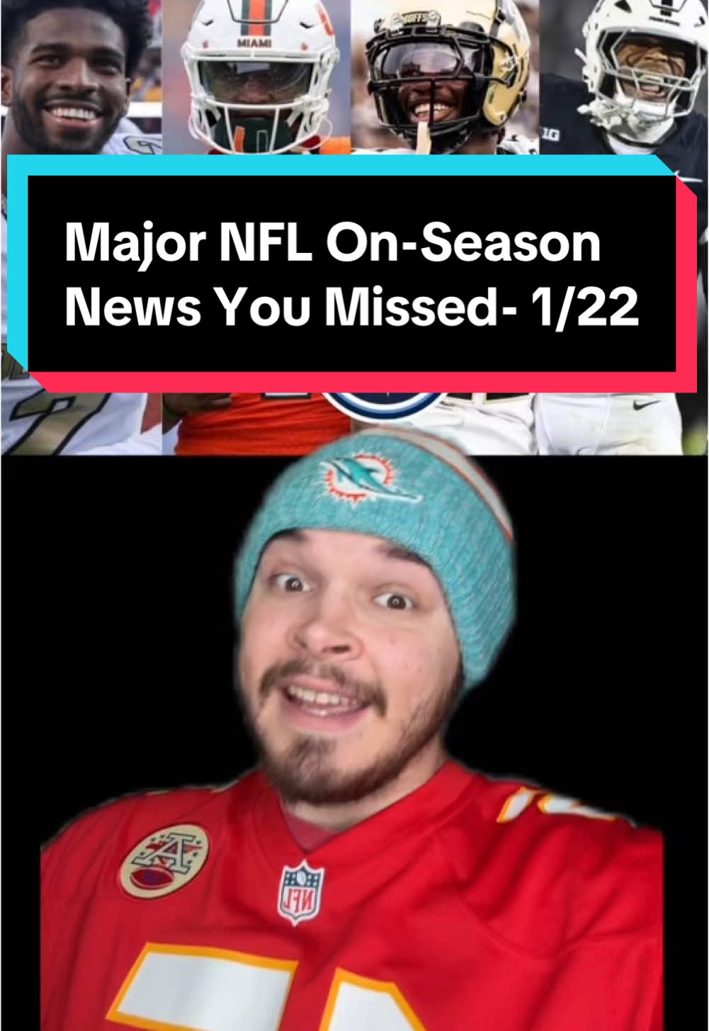 Major NFL On-Season News You Missed- 1/22 #nfl #nfltrending #nflviral #nflfootball #news #nflnews 