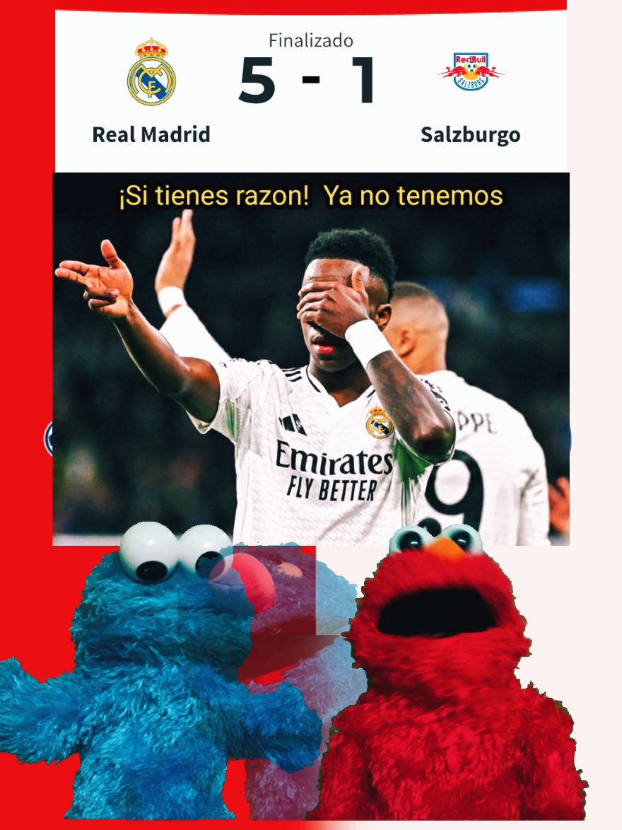 Real Madrid vs Salzburgo 5 a 1 en el Santiago Bernabéu y revive a los Merengues en la UEFA Champions League  #realmadrid #salzburg #realmadridfc #champions  #uefachampionsleague #fut  #championsleague2025 #viniciusjunior #viniciusjr #vinicius #rodrygo #vinijr #halamadrid #madridismo #madridista #madridistas  #deportesentiktok #fyp  #humor #humorcomedia #comedia #comediahumor #futbol #futbol⚽️ #virales  #humorviral #comediaviral #futbolinternacional #fypp 