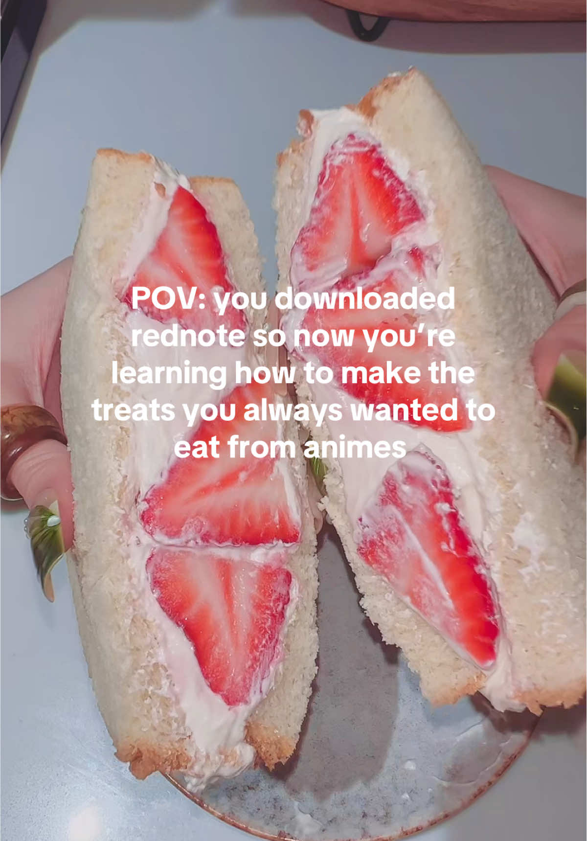 mind you, i had no way of translating the video💀 this is my first attempt & it was sooo good. #rednote #foodtiktok #treatyourself #dessert #DIY 