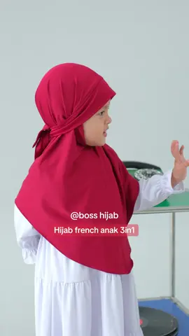 Hijab french anak bergo melayu tali 3in1#hijabanak #kerudunganak #bosshijab #jilbabanakinstant #bergoanak #fypシ゚viral #kerdunganakjersy #jilbabanak #hijabinstananak