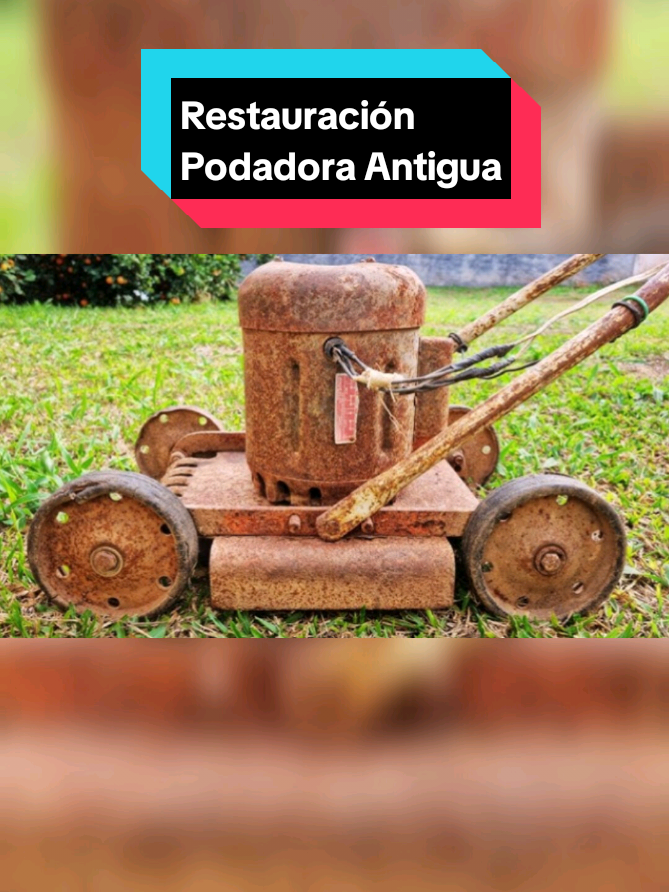 Restauración Podadora Antigua 🪛 #restauracion #restauraciones #somosrestauradores #losrestauradores #antiguedades 
