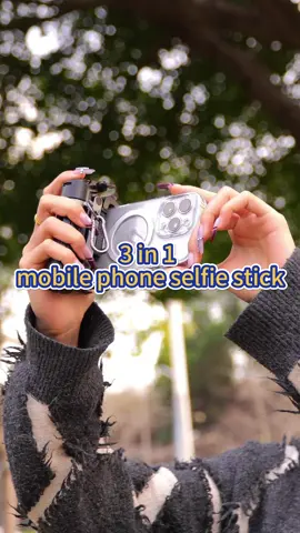Get a perfect shot from any angle—MAGIC JOHN selfie stick rotates a full 360°. #MAGICJOHN #tiktokmademebuyit #tiktokshop #shopvideocarnival #selfiesticktripod #phonephotography #camera #easy #portable 