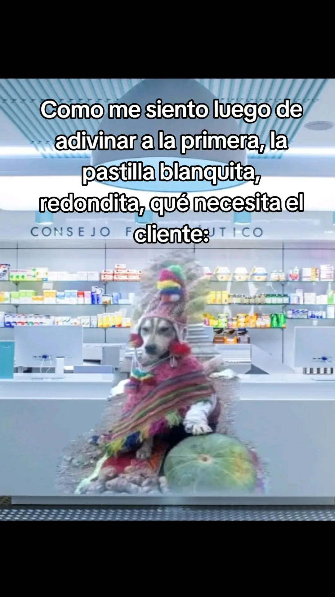 #farmacia #cliente #paratiiiiiiiiiiiiiiiiiiiiiiiiiiiiiii #memestiktok Todo un adivino jajajajaja 🤌