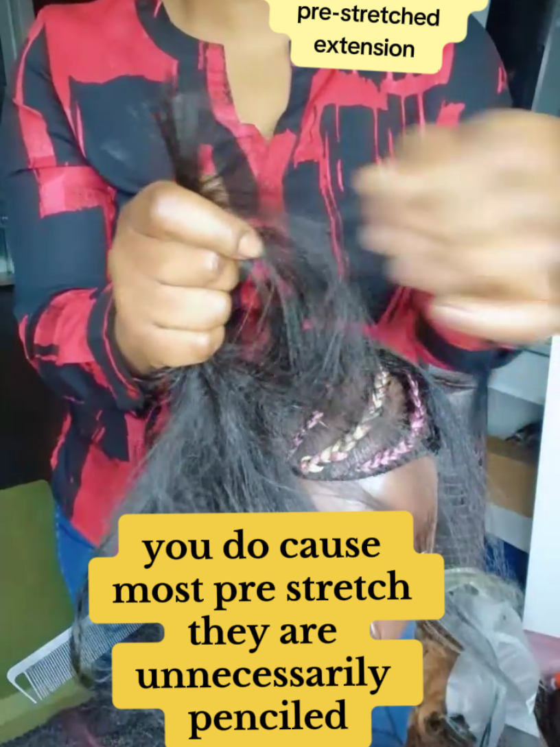 why you still need to learn how to pre- stretch your extension #teachersoftiktok #hairtok #hairtok #fyp #hairstyles #LIVE #blackgirlhair #ukbraider 