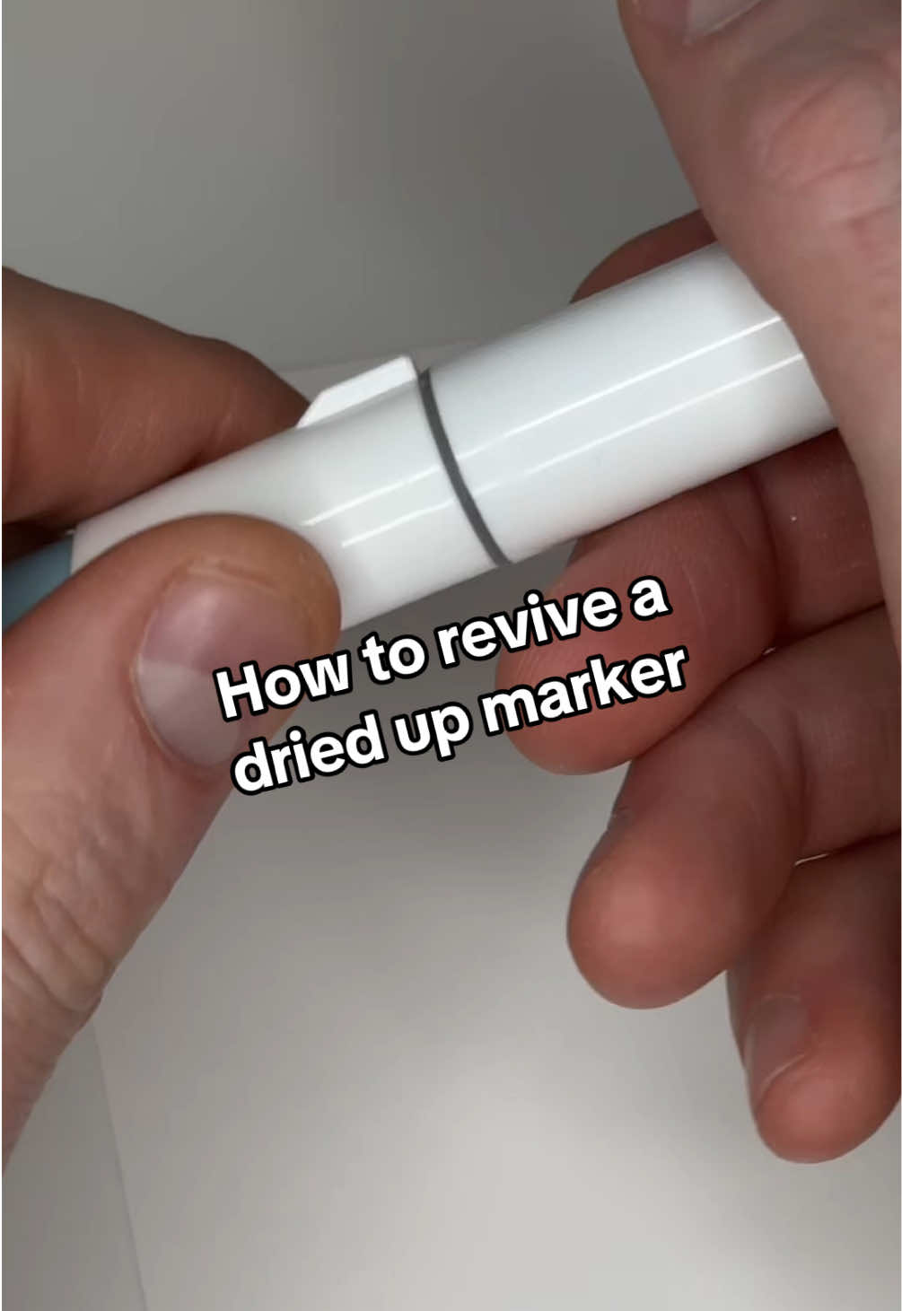 How to revive your dried up markers. This will eventually lighten up the color of the ink if you do it multiple times but still works great in a pinch.  2-3 drops of rubbing alcohol is plenty. Hope this helps! #coloring #coloringtutorial #colortok #alcoholmarkers #hack #fyp 