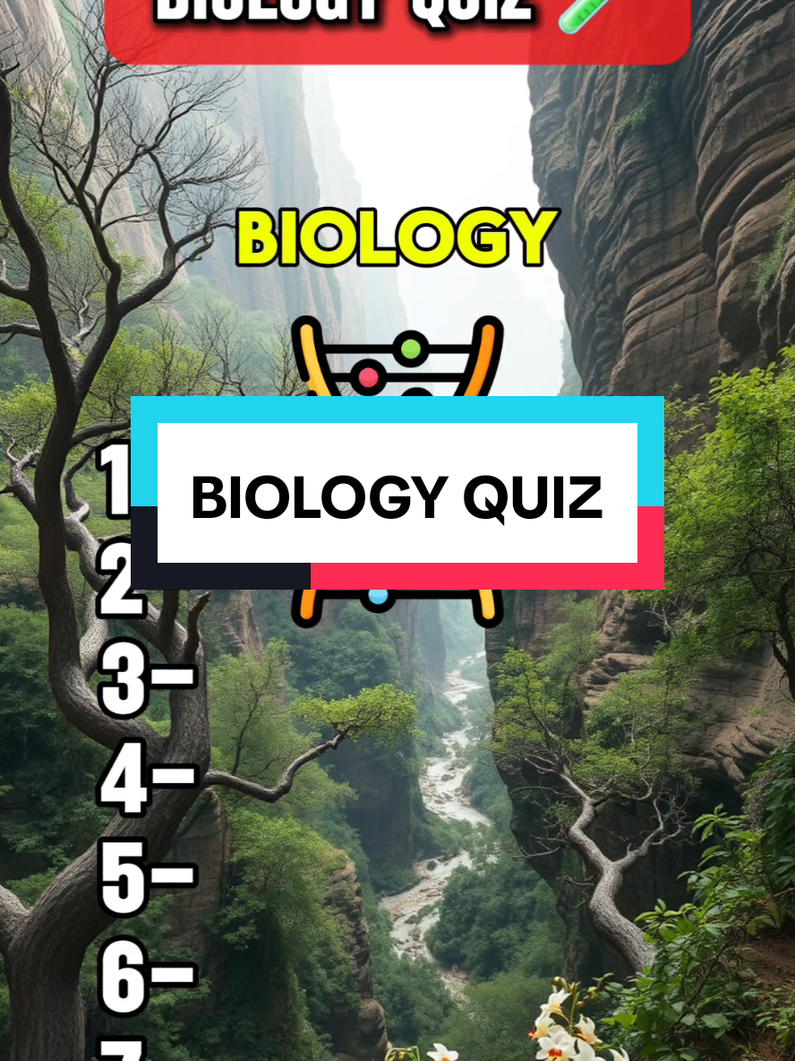 Biology quiz, can you score 7/7? #quiz #funquiz #quiztime #quizzes #biology 