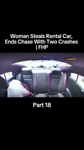 Woman Steals Rental Car, Ends Chase With Two 18
